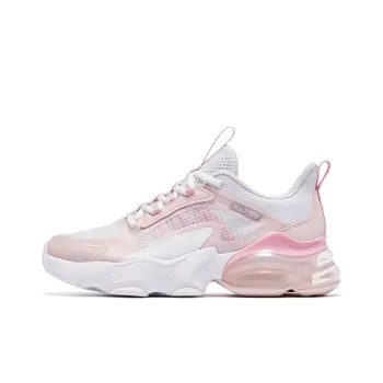 QIAODAN North Meditation 2.0 Running Shoes Women's Low Top White/Pink/Silver