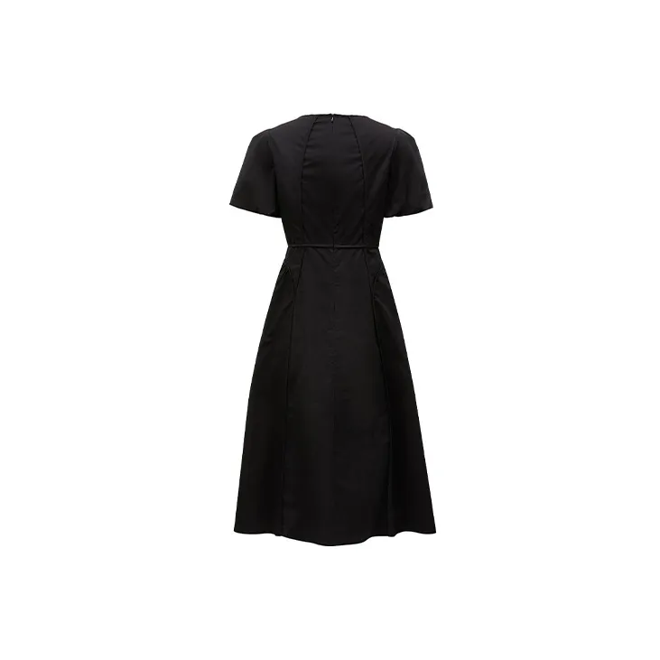 ONLY Short Sleeved Dresses Women's Black-1