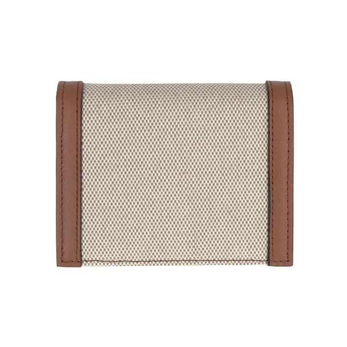 Valentino GARAVANI Leather Detail Wallet Trumpets Women's Brown-1