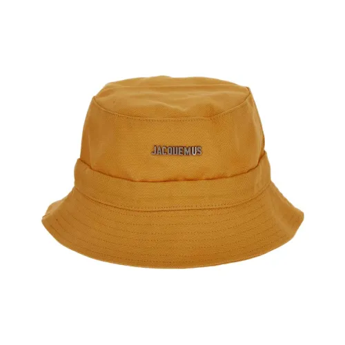 Jacquemus Bucket Hats Men Yellow