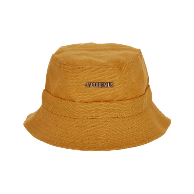 Jacquemus Bucket Hats Men Yellow-0