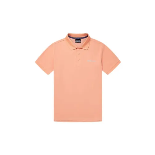 Columbia Polo Shirts Men Flesh Pink