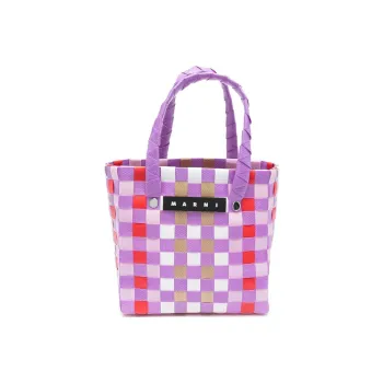 MARNI Polypropylene Handbag Extra Mini Kids' Purple Multicolor