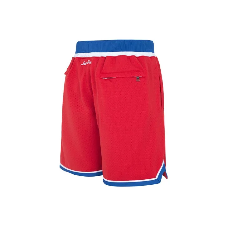 Mitchell & Ness Basketball Shorts Unisex Red-1