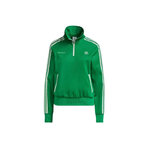 Adidas Originals SPORTY & RICH Collaboration Jackets Women's Green