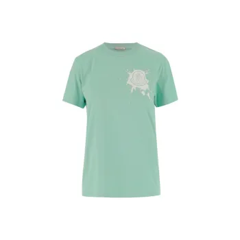 Moncler T Shirts Women's Green