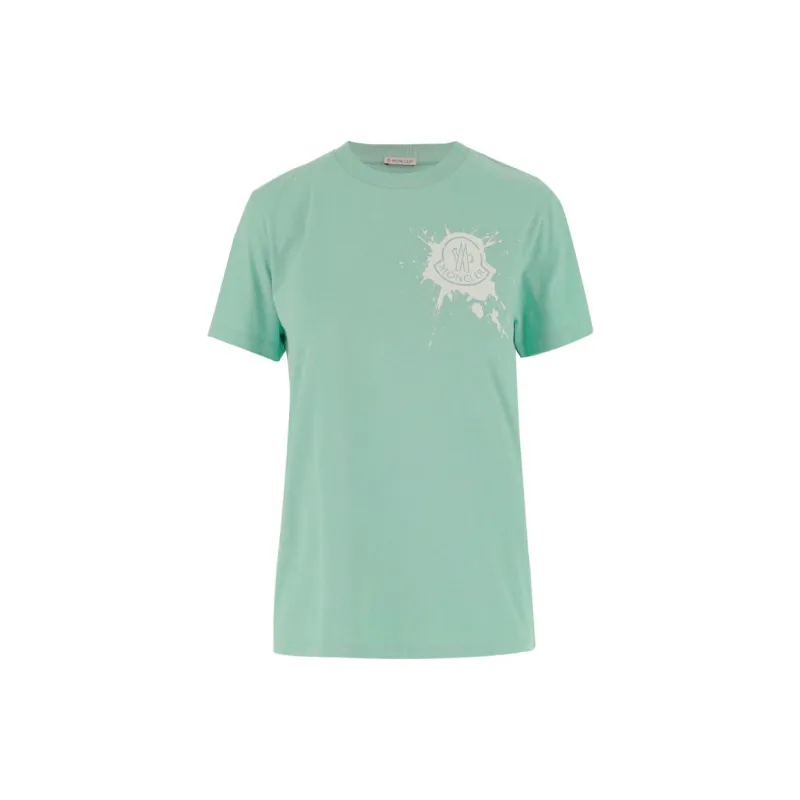 Moncler T Shirts Women's Green-0