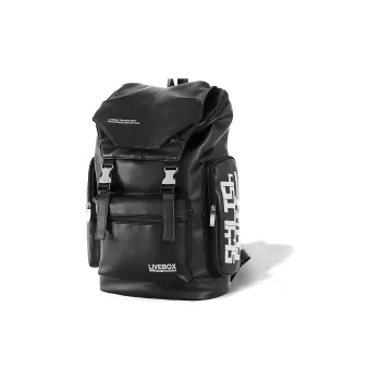 LIVEBOX EN DIRECT PVC Backpack Large Size Men's Multicolor