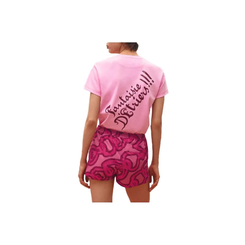 HERMES Casual Shorts Women's Rosewood Cassava Pink-1