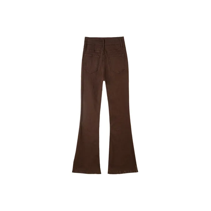 MITUAN Jeans Women's Coffee-1