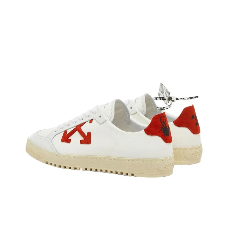 OFF-WHITE Stylish Skateboarding Shoes Men's White-2