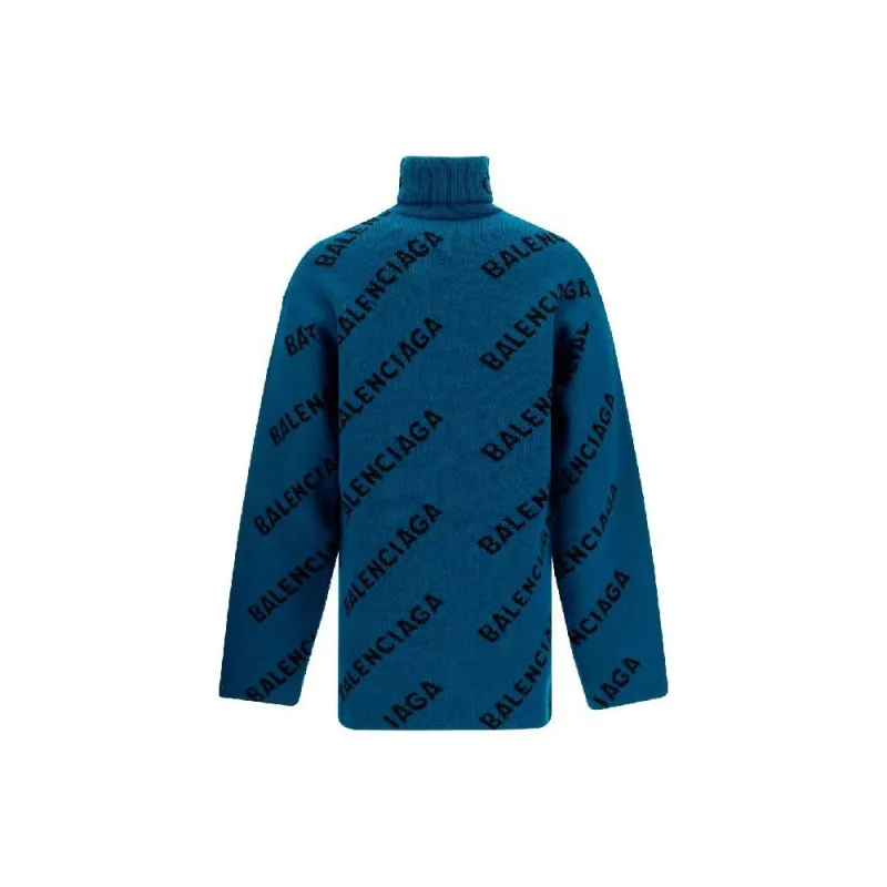 Balenciaga All Over Turtleneck-1