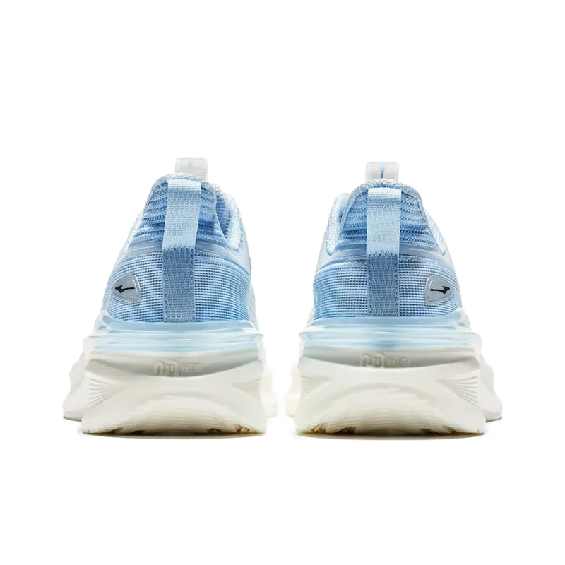 Erke Running Shoes Men Low Top Erke White/Light Oxygen Blue-3