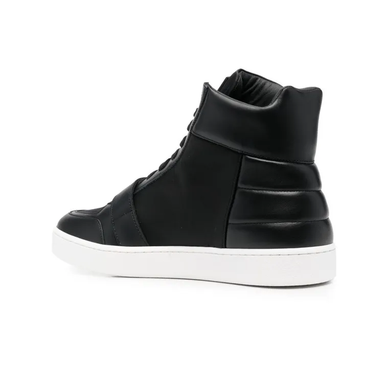 MOSCHINO Stylish Skateboarding Shoes Men's Black-2