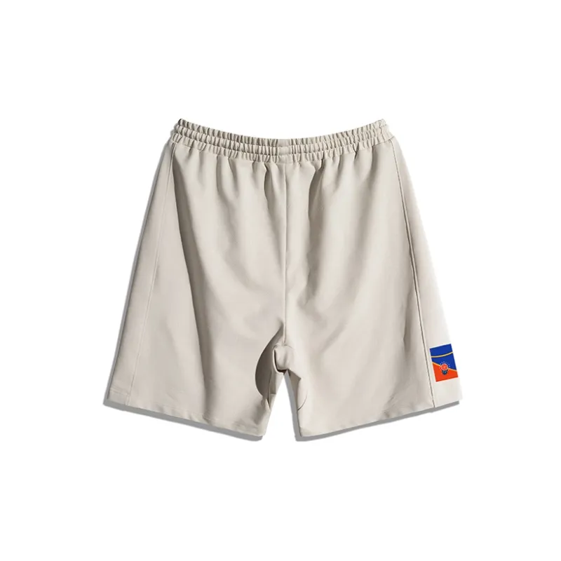 Monster Guardians Sports Shorts Men Beige Ecru-1