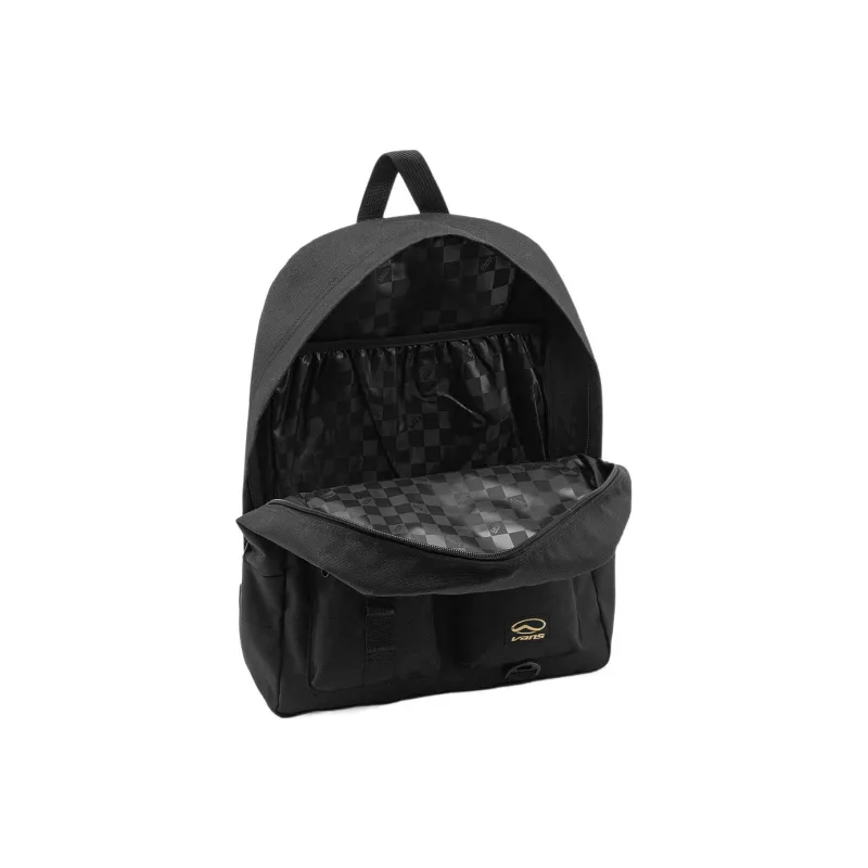 Vans Polyester Backpack Regular Unisex Black-2
