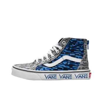 Sk8 Vans Hi Zip Kids 'Digi Earth'