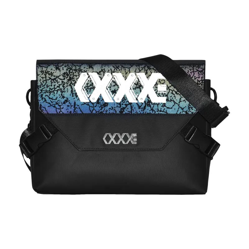 COEXISTENCE Polyester PVC Regular Unisex Black-1