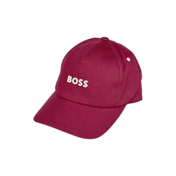 HUGO BOSS Baseball Caps Unisex Burgundy