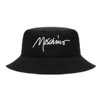 MOSCHINO Bucket Hats Unisex Black
