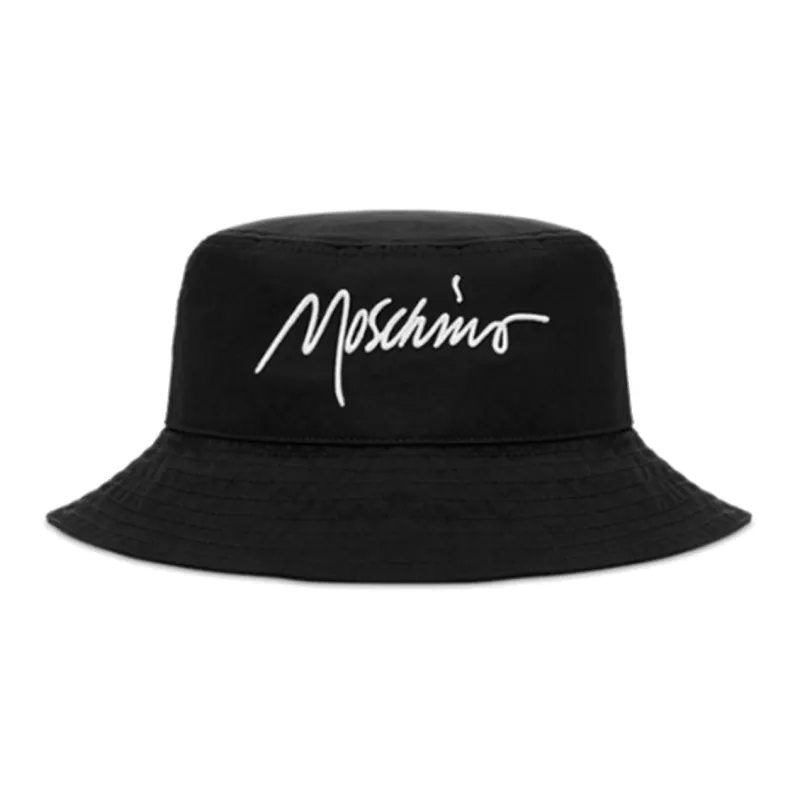 MOSCHINO Bucket Hats Unisex Black-0