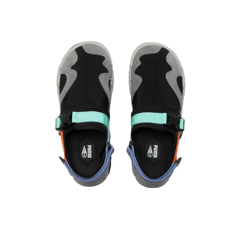 PUMA TS 01 Retro 'Black Electric Peppermint'-3