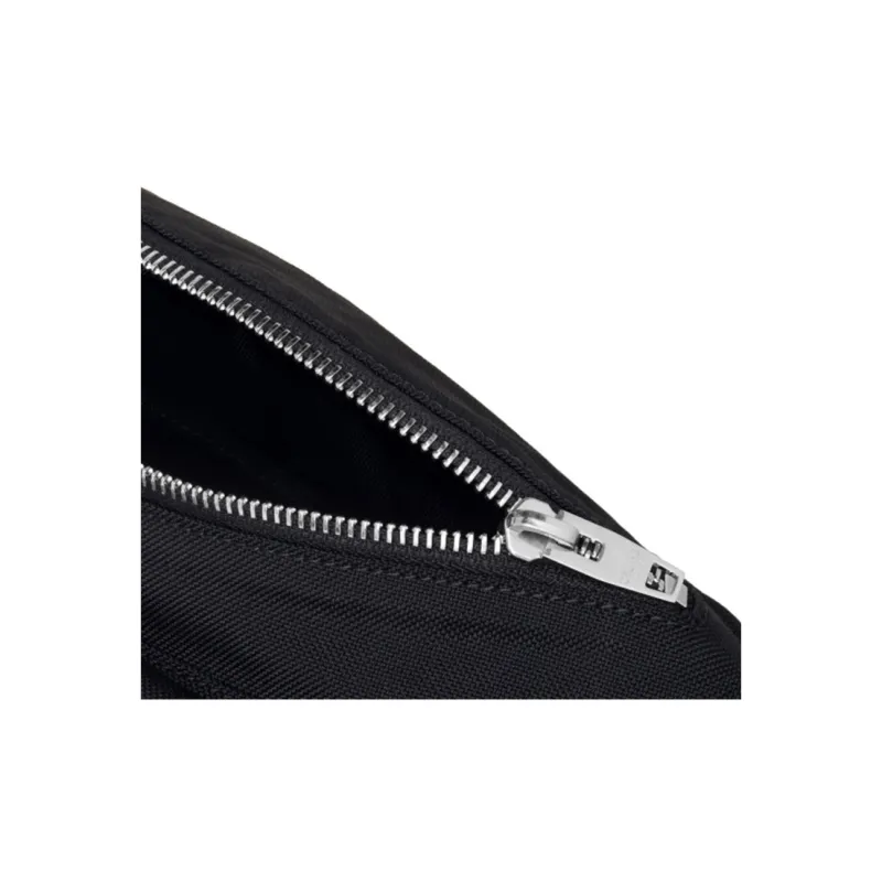 CELINE Polyamide Fabric Shoulder Bag, Crossbody Bag, Sling Bag, Fanny Pack Large Size Men's Black-3