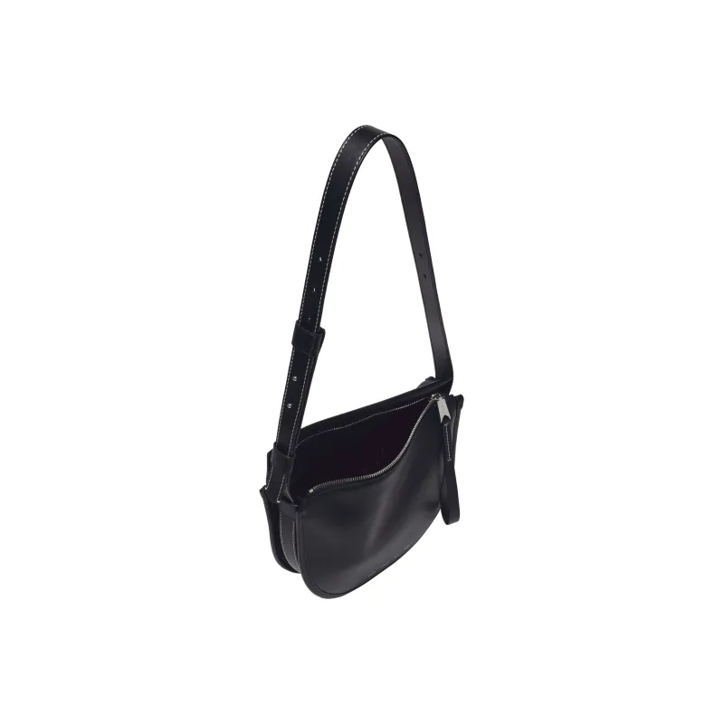 PROENZA SCHOULER Calfskin Handbag Shoulder Bag Crossbody Bag Medium Size Women's Black-5