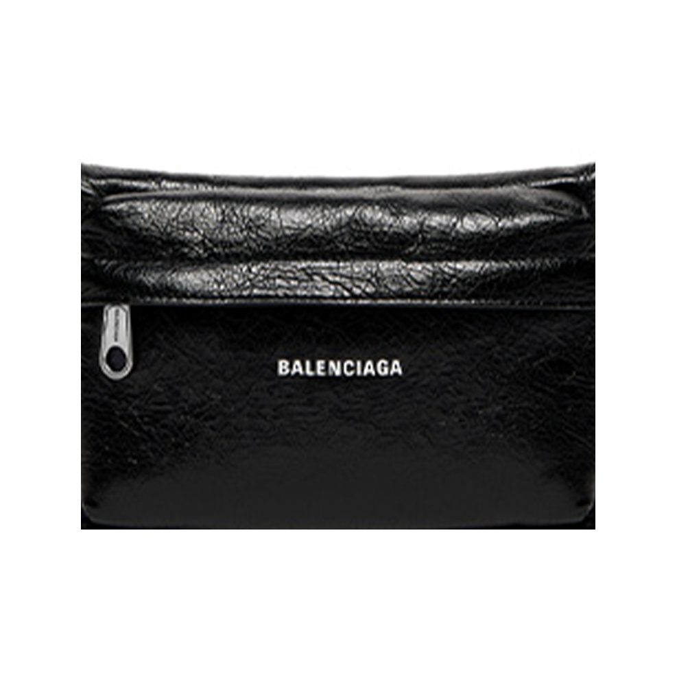 Balenciaga Raver Medium Bag With Handle Black - POIZON