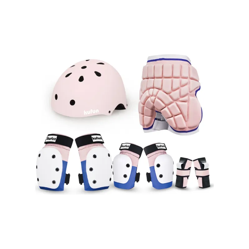 KUFUN Skateboard Protective Gears Knee Pads Elbow Pads Palm Pads Unisex-5