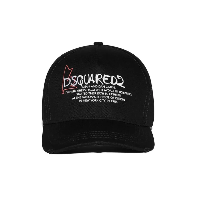 DSQUARED2 Embroidered logo Baseball Cap-0