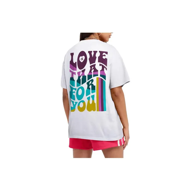 Champion T-Shirts Women's White-1