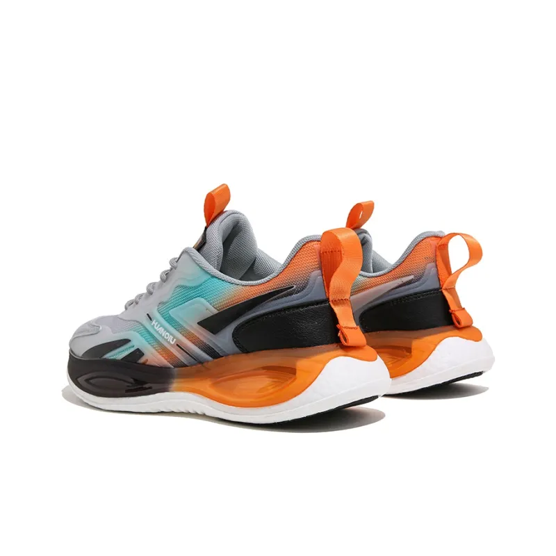 HUANQIU Height Increasing Low Top Sports Casual Shoes Men's Gray-4