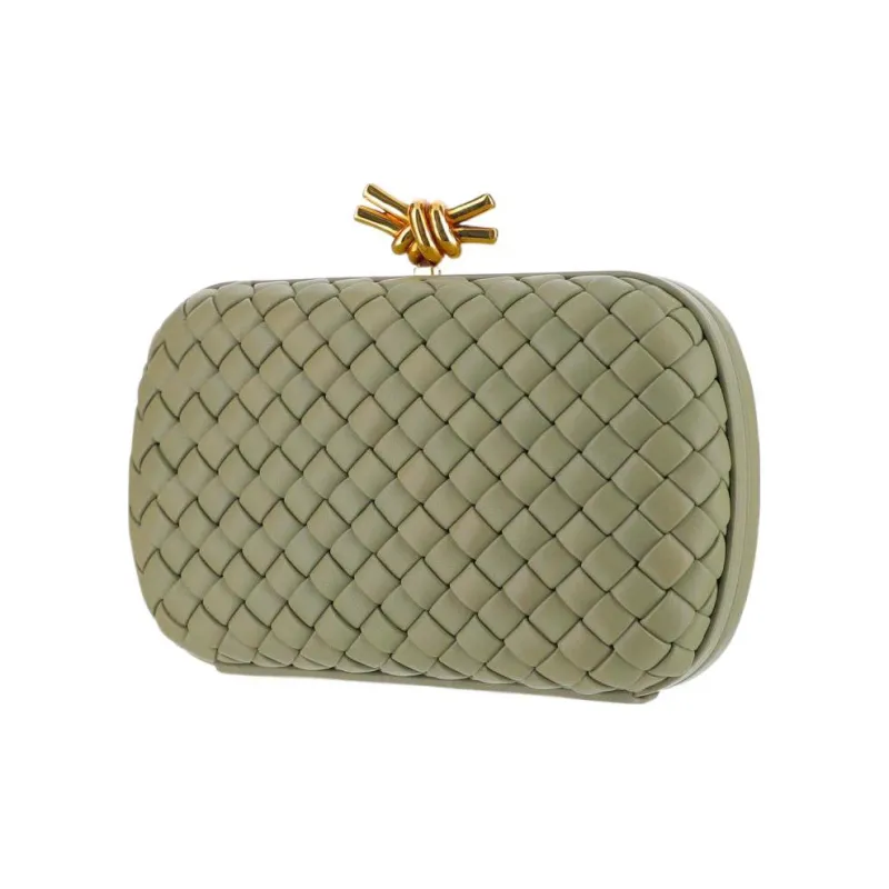 Bottega Veneta Knot Minaudiere Clutch Bag-1