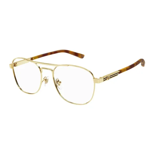 GUCCI Aviator Frame Glasses