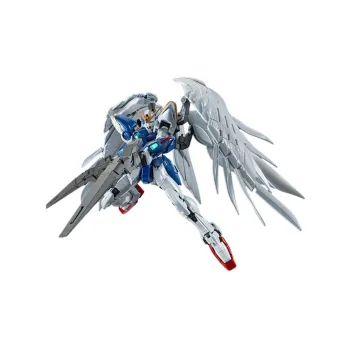 BANDAI RG Wing Gundam Zero PB Limits RG Flight Wing Zero Change EW Up, Hair Off, Titanium Alloy Plating Model Kits