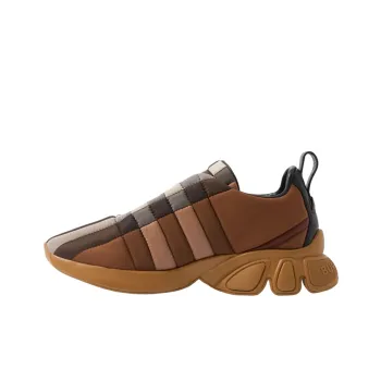 Burberry Quilted Classic Trainers Brown