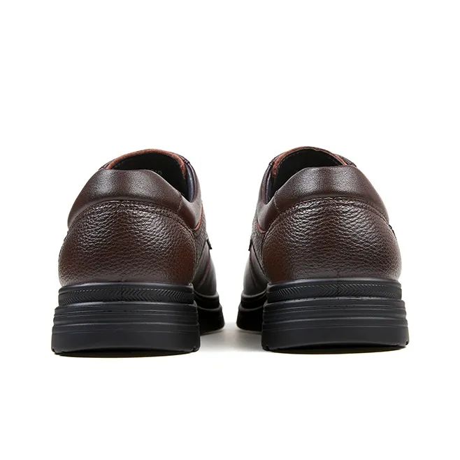 CAMEL Business Casual Leather Shoes Men's Brown-3