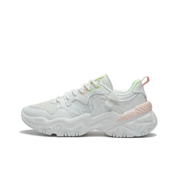 LiNing New Route 3.0 Anti Slip Wear Resistant Low Top Sports Casual Shoes Women's Ivory
