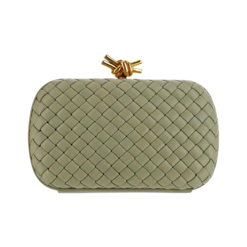 Bottega Veneta Knot Minaudiere Clutch Bag-0