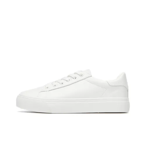 WESTLINK Skateboard Shoes Women's Low-Top White