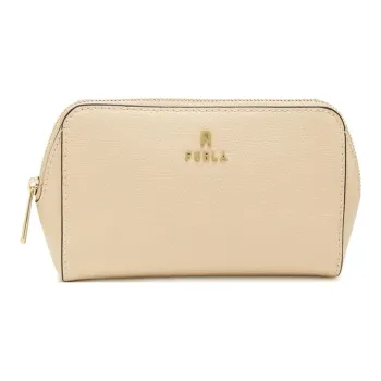 Furla Camelia M Logo Plaque Cosmetic Bag