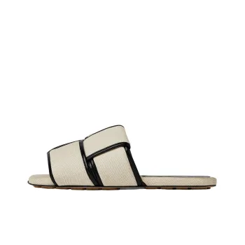 Bottega Veneta Padded Slide Slippers Women's Gray