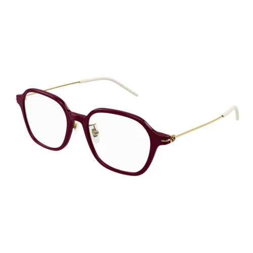 GUCCI Eyeglass Frames Women's Red