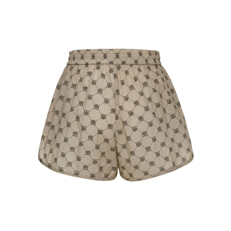 BOSIDENG Letter Aging Casual Shorts Women's-6