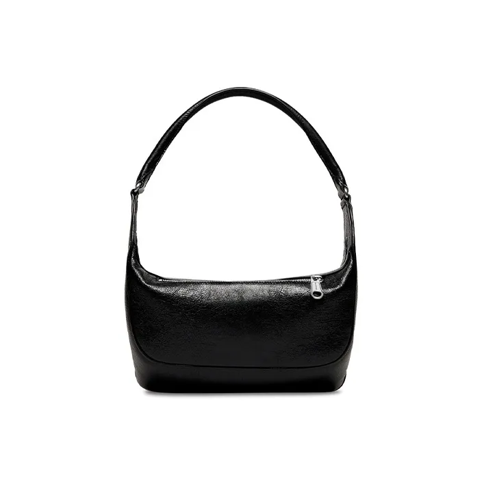 Balenciaga Raver Medium Bag With Handle Black-3