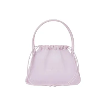 Alexander Wang Ryan Polyester Shoulder Bag, Handbag Small Size Women's Light Purple