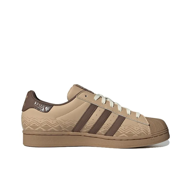 Adidas Originals Superstar Shoes 'Magic Beige / Cargo Brown'-1