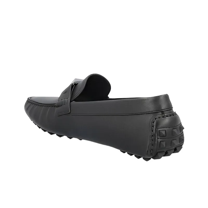Valentino Garavani Rockstud Slip On Loafers-4
