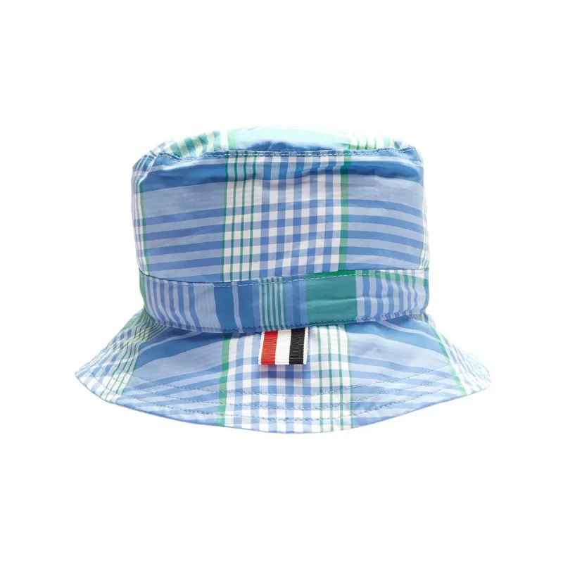 THOM BROWNE Bucket Hats Unisex Blue-2